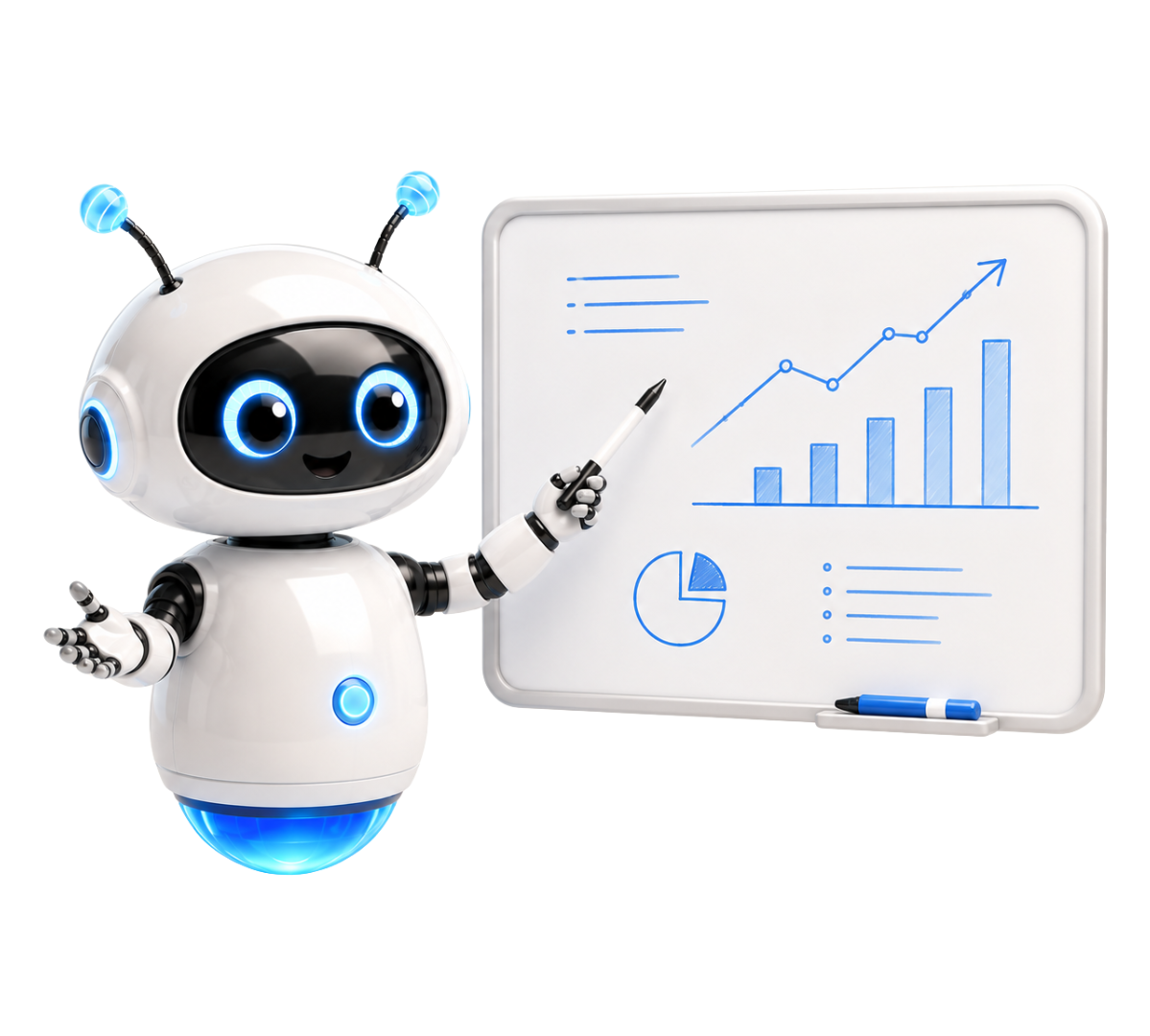 Aigentico training mascot